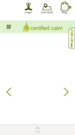 Mobile Screenshot of certifiedcalm.com